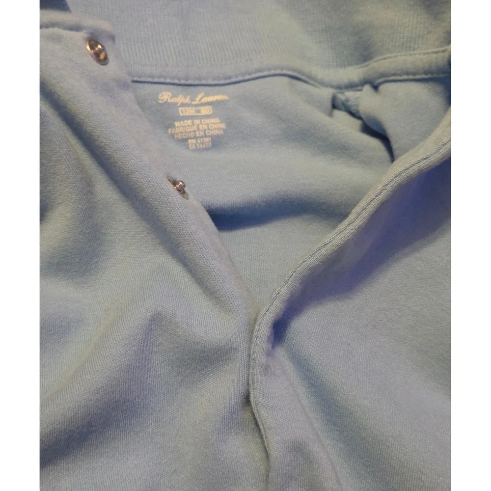 Ralph Lauren Classic Coveralls Baby Size 12M Blue
